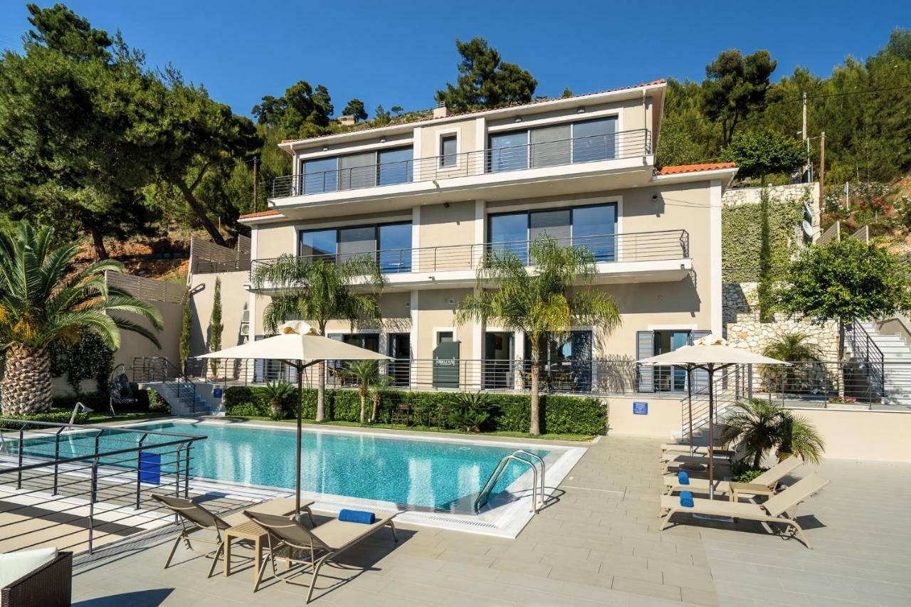 Melina Apartments Pool View 阿尔戈斯托利翁 外观 照片